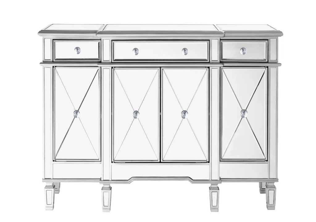 3 Drawer 4 door Cabinet 48" mirror