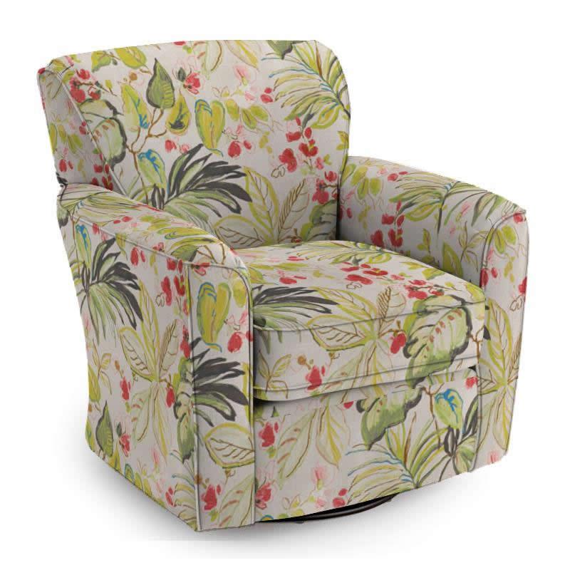 35.5" Wide Swivel Armchair