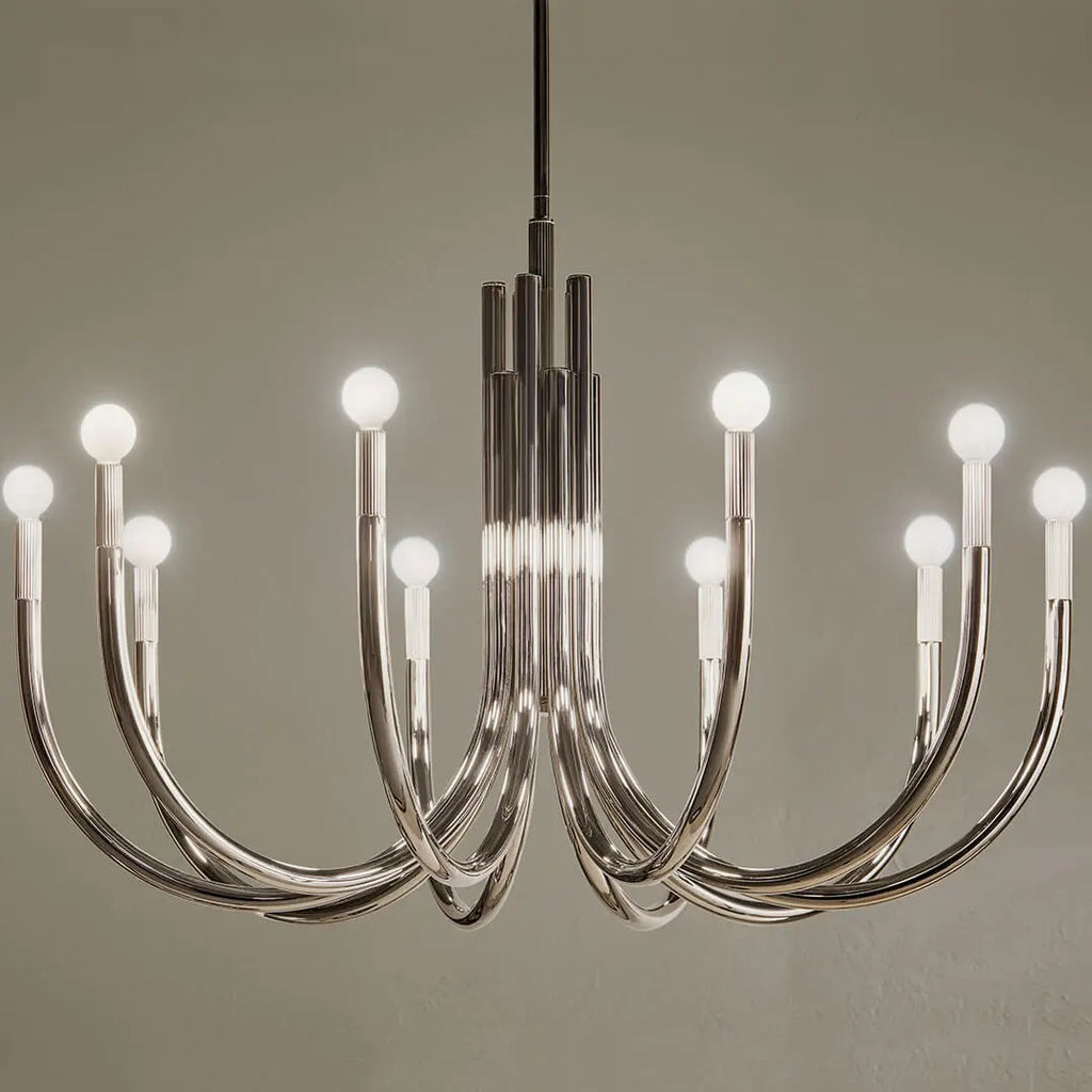 Odensa 10-Light Dimmable Chandelier