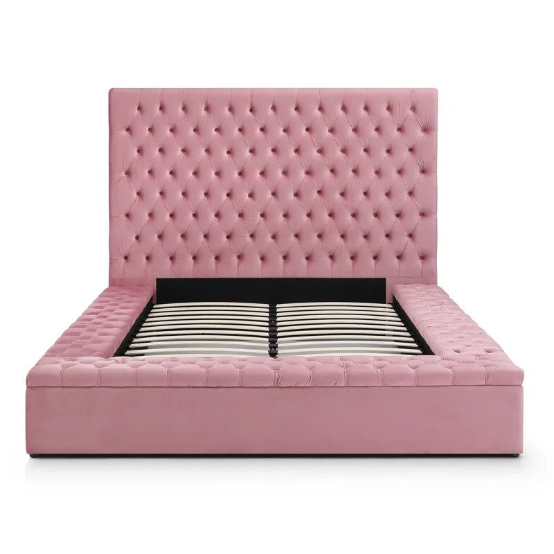 Upholstered Storage Bed king