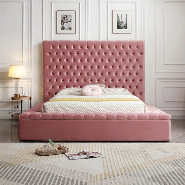 Upholstered Storage Bed king