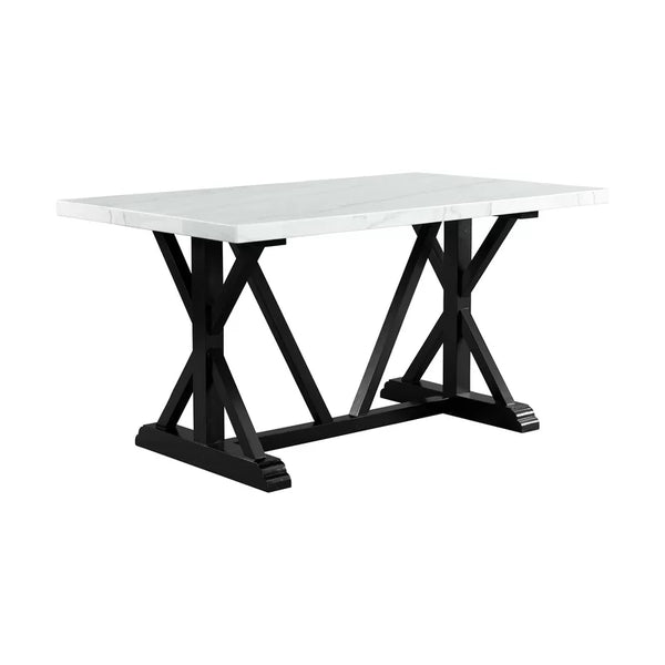 Aitza Marble Counter Height Table (Minor Damage)