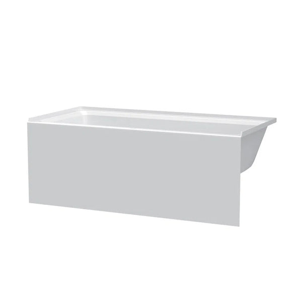 Apron Soaking Fibreglass Bathtub