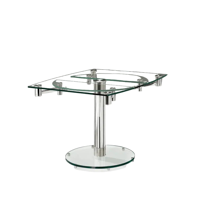 Extendable Glass Dining Table