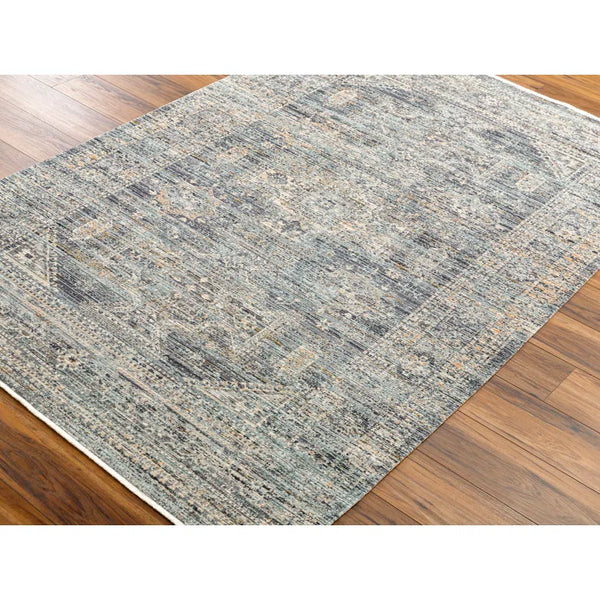 Becki Owens x Livabliss 9' x 13' Navy/Taupe Area Rug