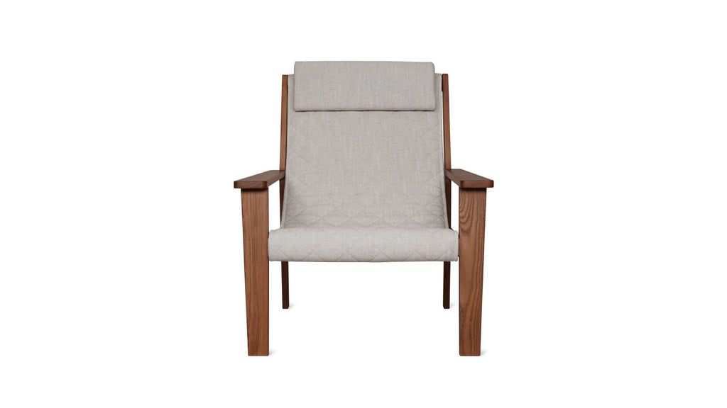 Sweet Life Sling Lounge Chair With Headrest