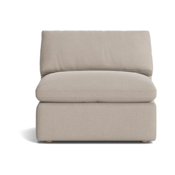 Light Pebble - Armless Chair