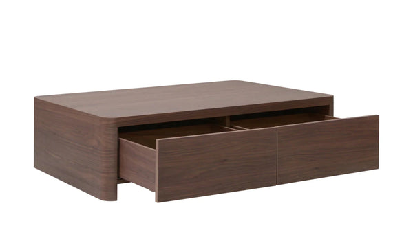 Form Storage Coffee Table Walnut (minor damage)