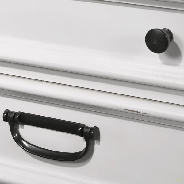 Clelane Wood 3-Drawer Nightstand