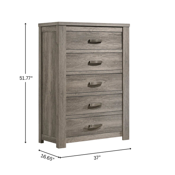 Teme 5-drawer chest
