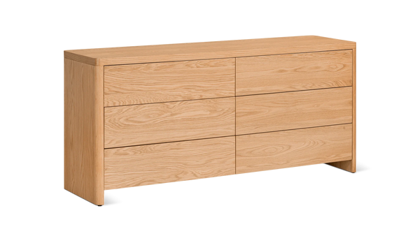 OAK Dresser 6 drawer