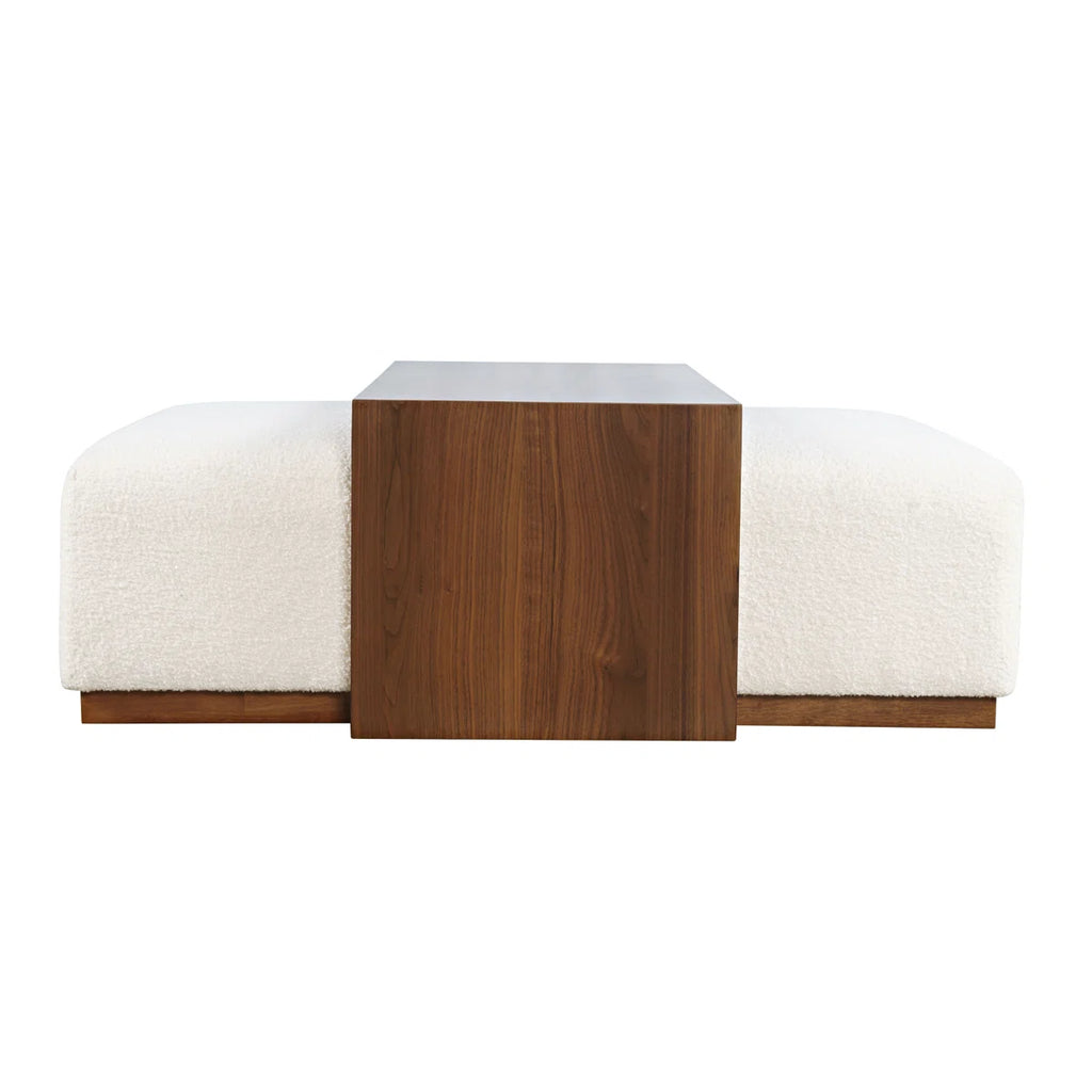 Domott Solid Wood Single Coffee Table