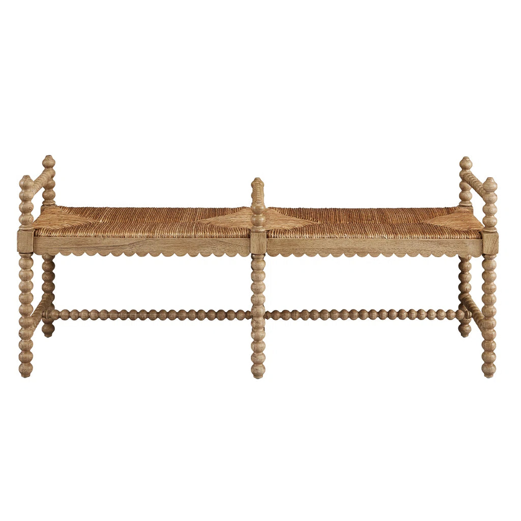 Emmalee Solid Wood Bench