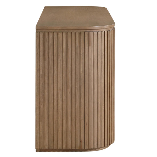 Fiammetta 60'' Wide Solid Wood Oak Sideboard, Storage Server