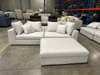 Flow 2-Piece Sofa + Ottoman