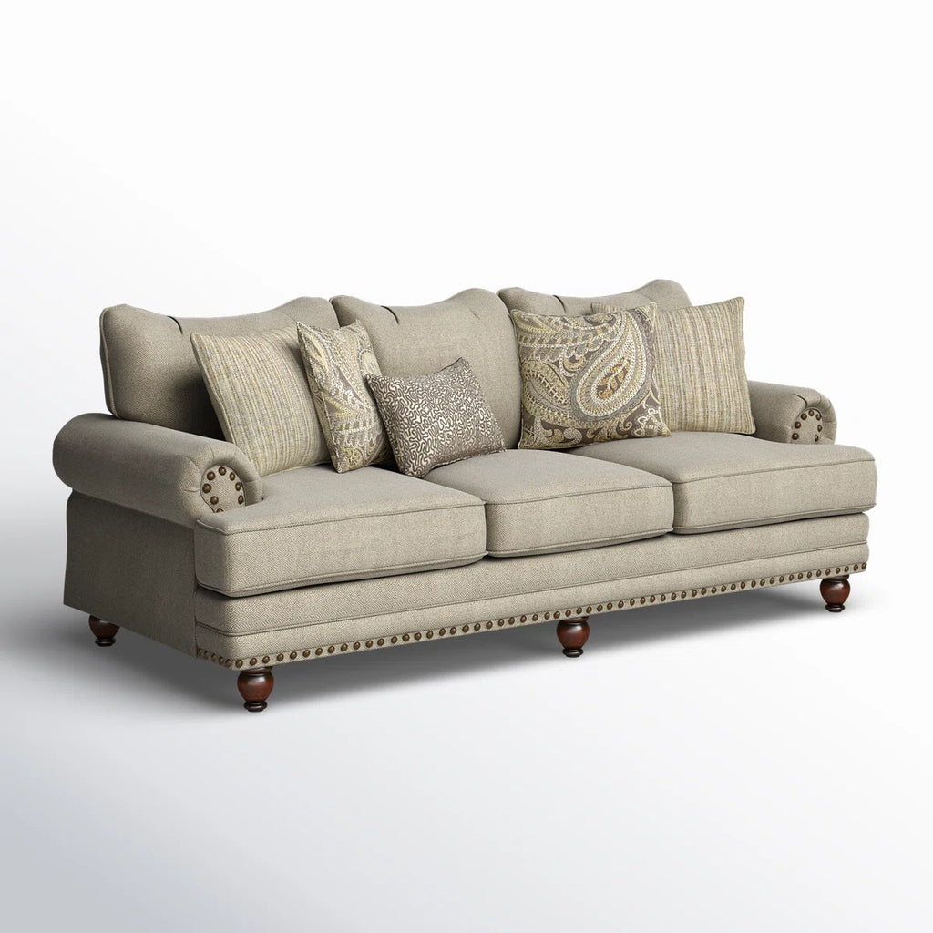 Frede 96'' Upholstered Sofa(minor damage)