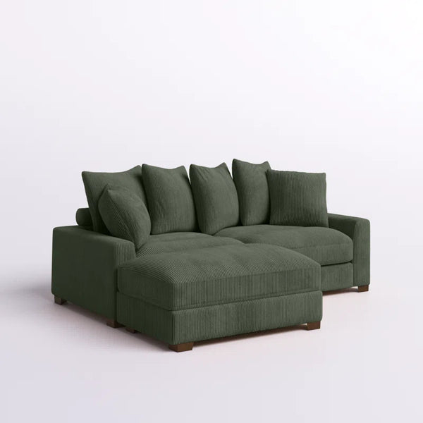 Arzelia 3 - Piece Corduroy Sectional