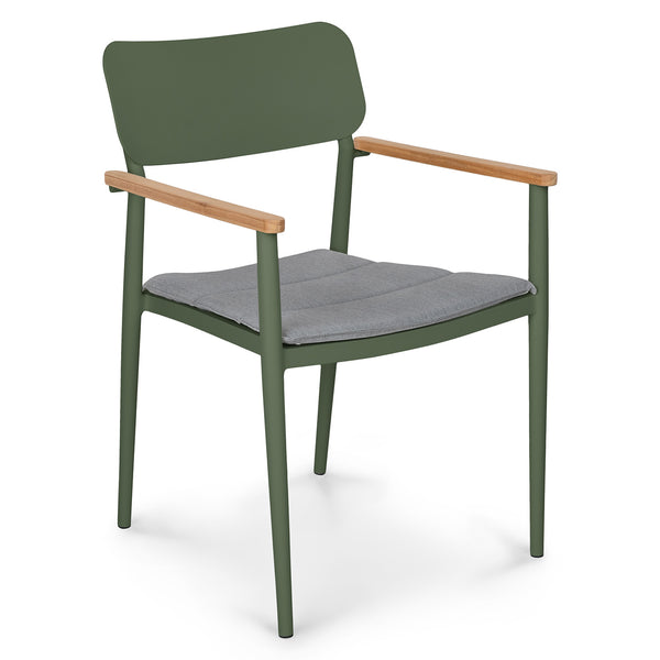 Green Stackable Dining Chair (set of 2)