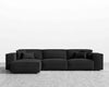 Porter Sectional sofa 2 piece Caviar