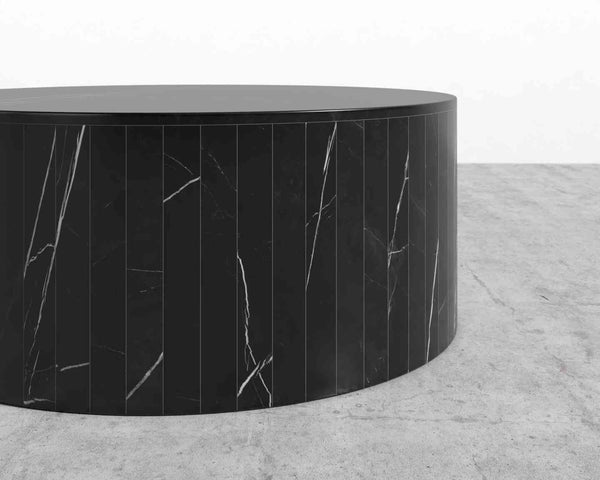 Black marble Coffee table