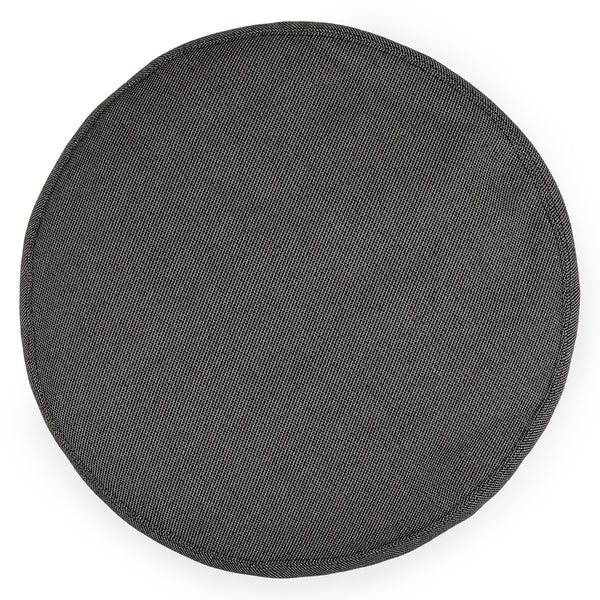 Indoor/Outdoor Ottoman - Met Black