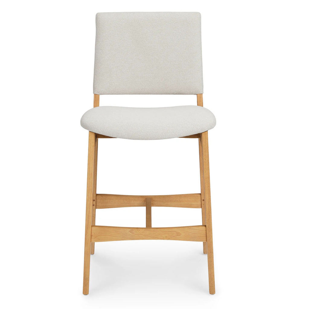 Ivory Oak Counter Stool (set of 2)