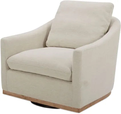 Beige Swivel Chair