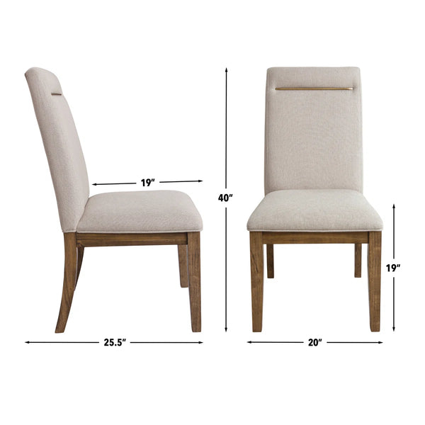 Kameah Upholstered Dining Chair (Set of 2)