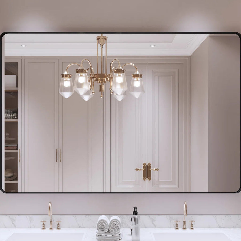 Wall Mounted Mirror, Lesamuel Filleted