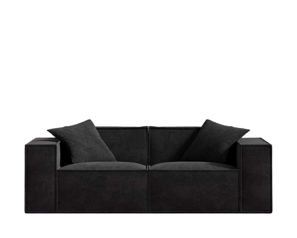N1 Loveseat - Black
