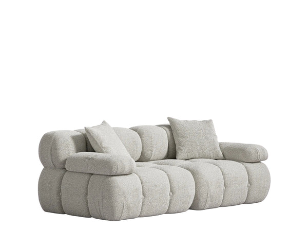 Marshbello Loveseat Bouclé Pearl