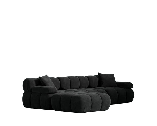 Carbon Black 4-Piece Marshbello Sectional