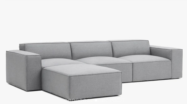 Pacific 4-Piece Grey Sectional