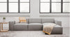 Pacific 4-Piece Grey Sectional