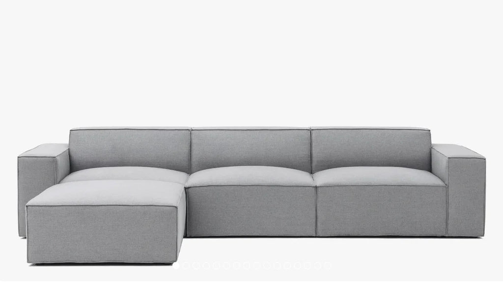 Pacific 4-Piece Grey Sectional
