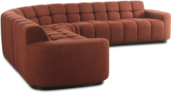Roman L-Shaped Sectional Rust