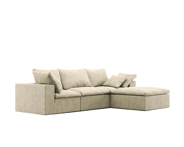 Silicon Sand Sectional Sofa
