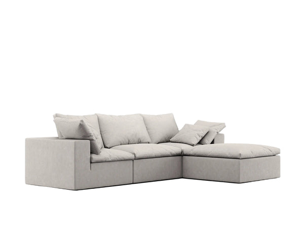 Sectional Sofa Comet Ivory