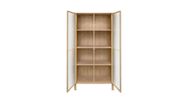 Showcase Cabinet - oak