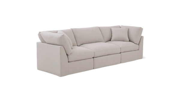 Come Together 3 Piece Modular Sofa Large (Clay)