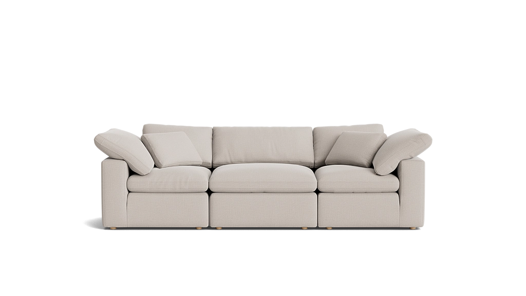 Cine night - Modular Sofa 3 piece- Clay