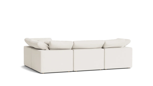 Cine night - Modular Sofa 4 piece- Cream