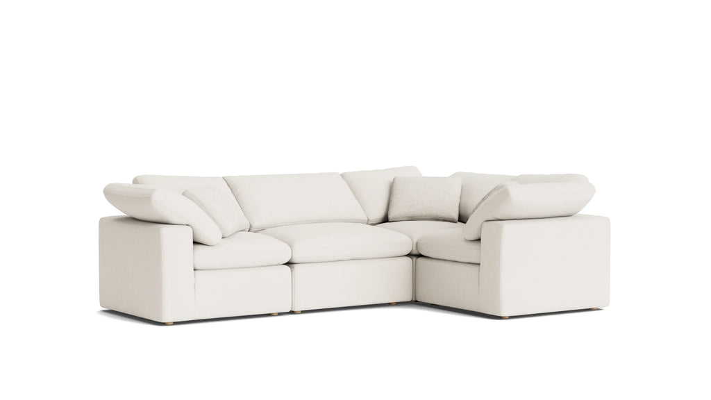 Cine night - Modular Sofa 4 piece- Cream