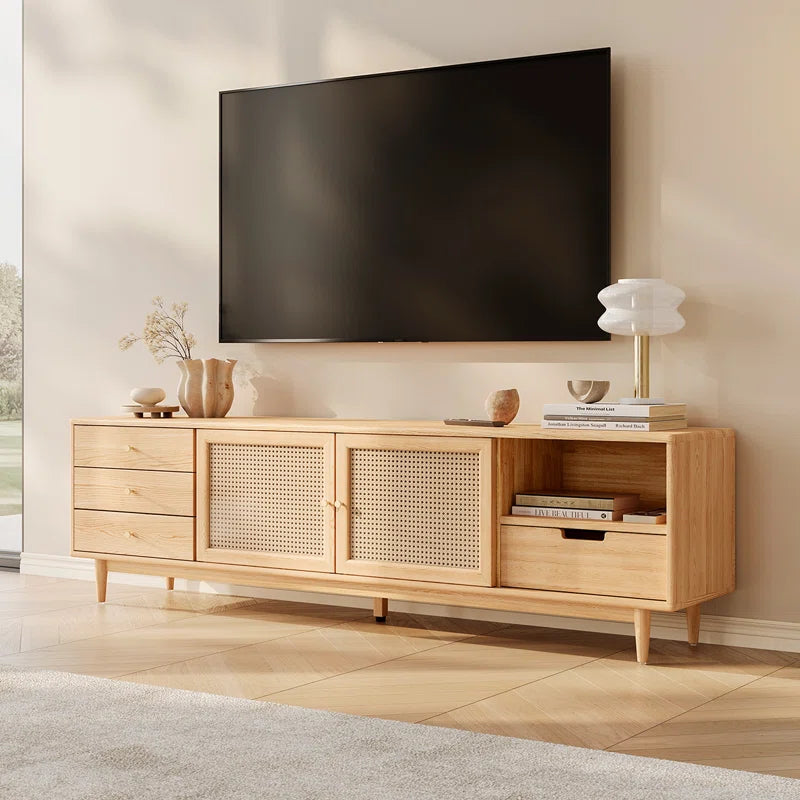 Saydell Solid Wood Media Console