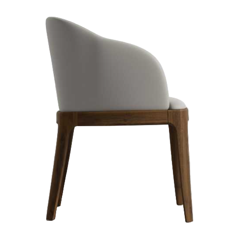 Leather armchair - Trento taupe
