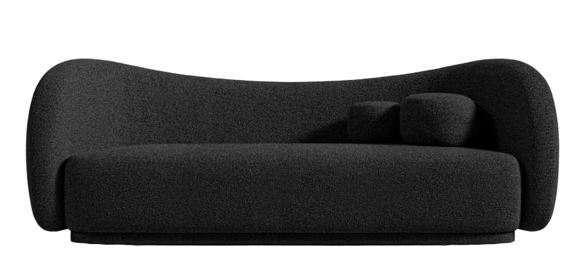 Dyana Sofa - Black boucle