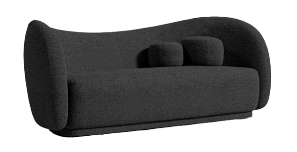 Dyana Sofa - Black boucle
