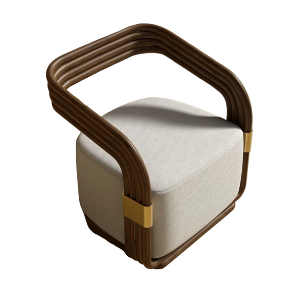 Lounge Chair - Grey Felt