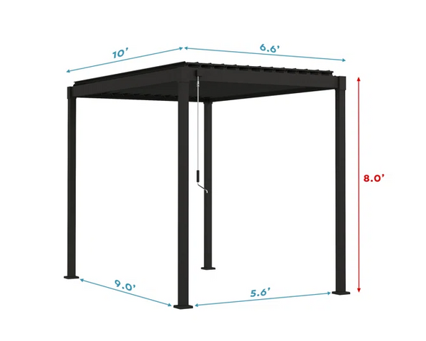 Steel Frame Pergola
