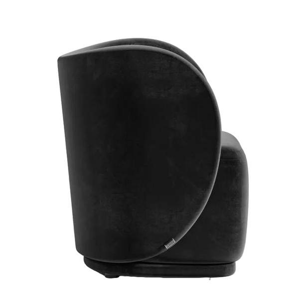 Black Lounge Chair